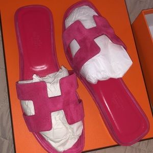 Hermès Oran sandals, 38